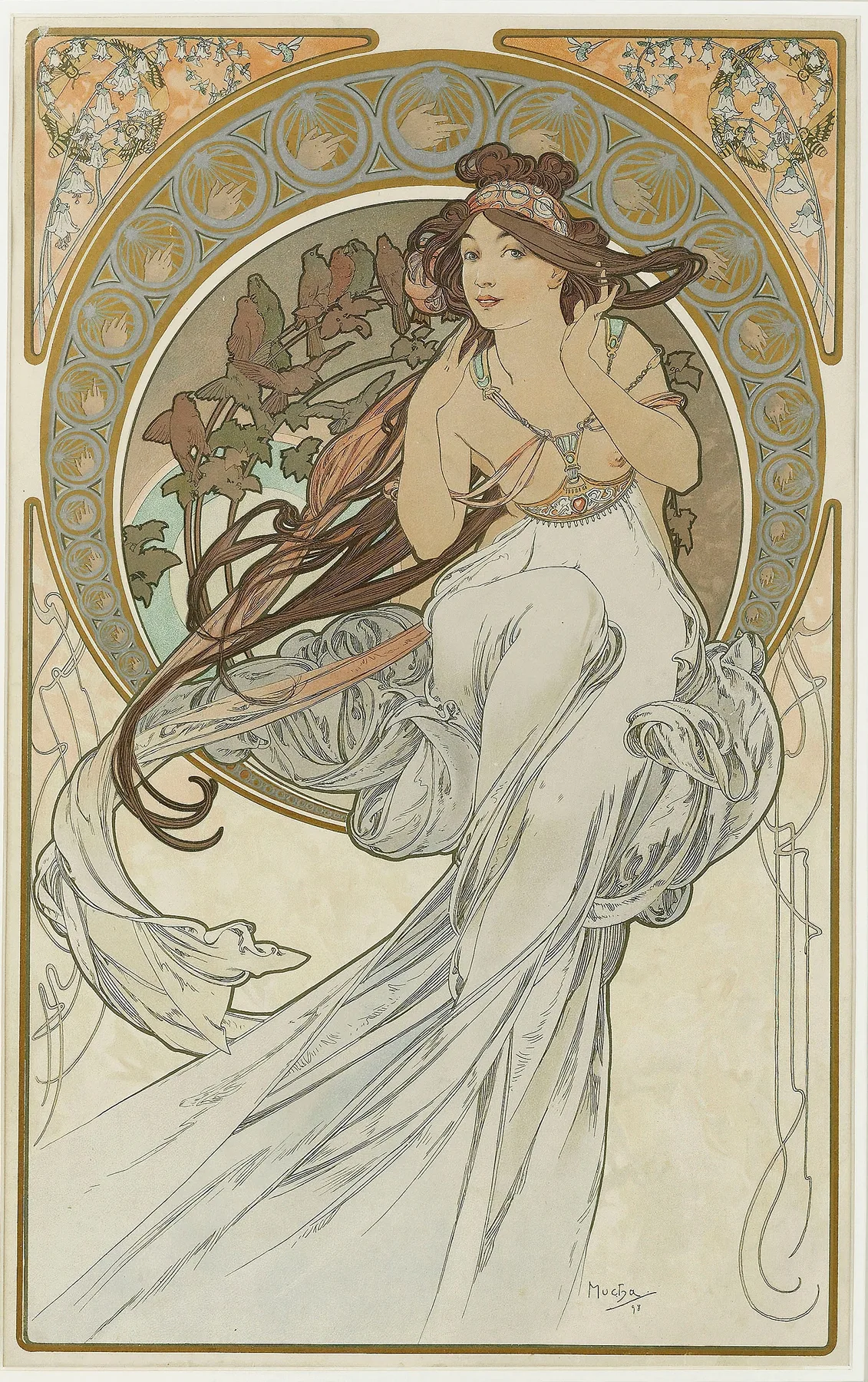 The Arts 1 by Alphonse Mucha